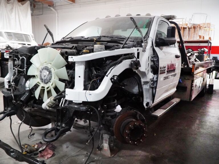 Truck Collision Repair Shop